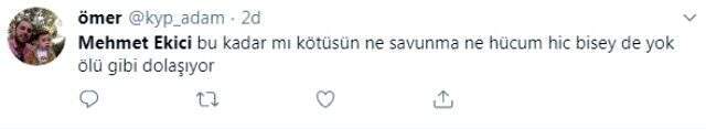 Fenerbahçeli taraftarlardan Mehmet Ekici'ye büyük tepki!
