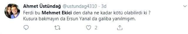 Fenerbahçeli taraftarlardan Mehmet Ekici'ye büyük tepki!