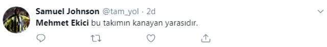 Fenerbahçeli taraftarlardan Mehmet Ekici'ye büyük tepki!