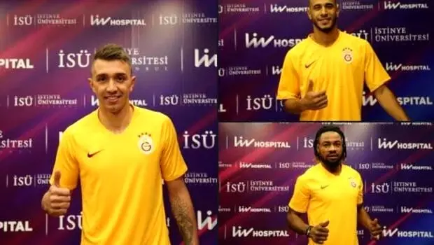 Galatasaray'da 3 futbolcu sağlık kontrolünden geçti