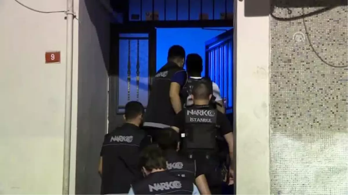 İstanbul'da uyuşturucu operasyonu