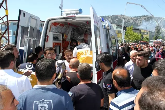 Konya'daki silah fabrikasındaki yangın söndürüldü Konya'daki silah fabrikasındaki yangın söndürüldü
