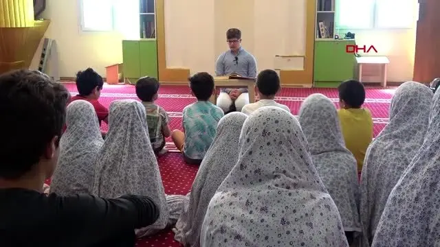 MERSİN DOWN SENDROMLU MUSA, KURAN KURSUNDA İSLAMİYET'İ ANLATIYOR MERSİN DOWN SENDROMLU MUSA, KURAN KURSUNDA İSLAMİYET'İ ANLATIYOR