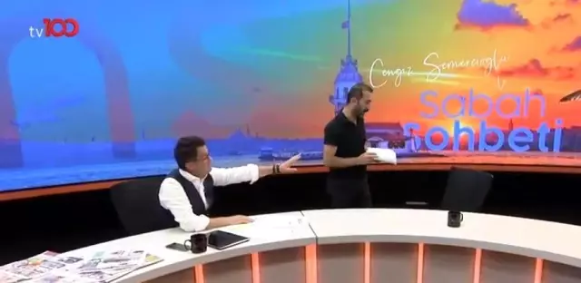 Şiddet iddiasıyla gündeme gelen Metin Yıldız, eski sevgilisi programa bağlanınca yayını terk etmek istedi Şiddet iddiasıyla gündeme gelen Metin Yıldız, eski sevgilisi programa bağlanınca yayını terk etmek istedi