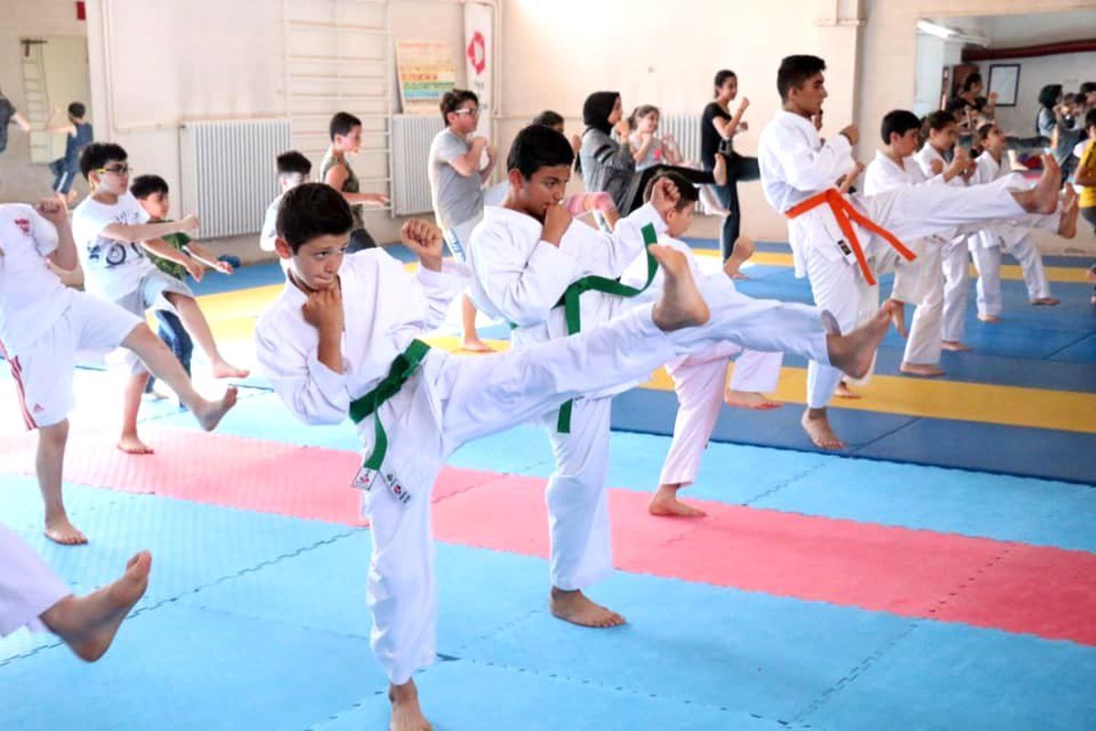 Sivas'ta karate yaz okulu devam ediyor