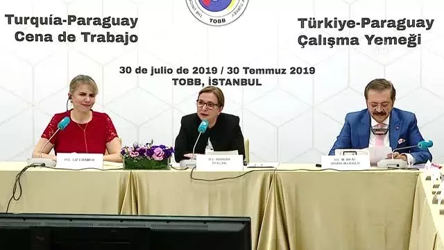Türkiye-Paraguay Çalışma Yemeği Türkiye-Paraguay Çalışma Yemeği
