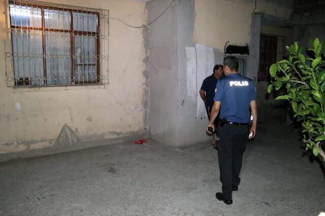 Adana'da eve atılan EYP panik yarattı