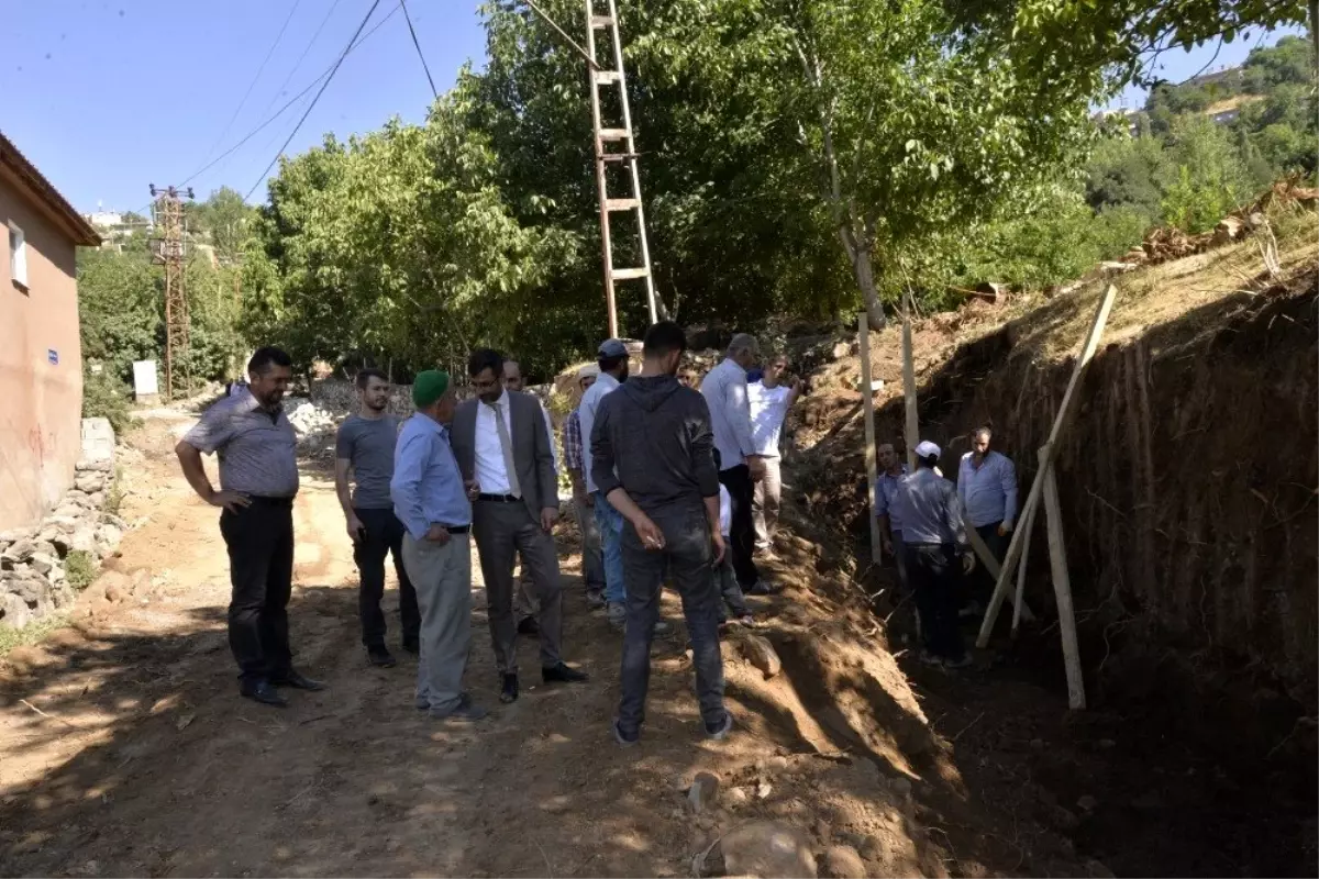 Başkan Tanğlay, çalışmaları inceledi