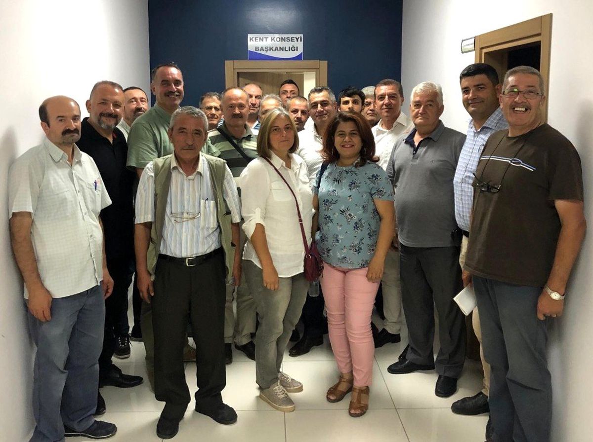 Bozüyük Dostları Derneği'nden Kent Konseyine ziyaret
