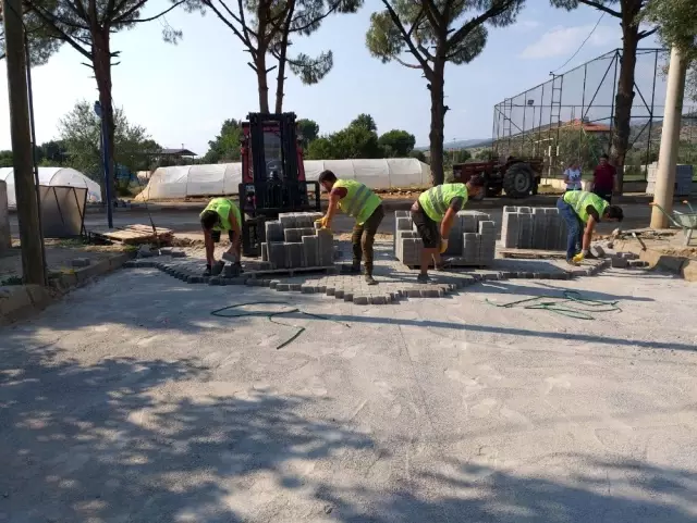 Büyükşehrin Geyre'de yatırımları aralıksız sürüyor
