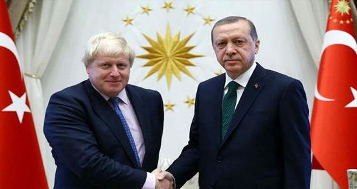 Cumhurbaşkanı Erdoğan, İngiltere Başbakanı Boris Johnson'u telefonda tebrik etti