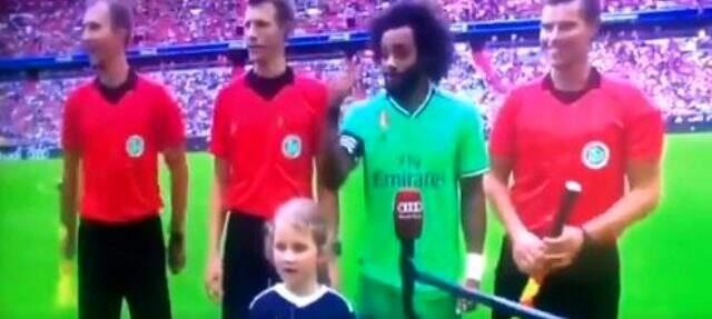 Marcelo, maç öncesi Alper Potuk'un yaptığı hareket sonrası şaşkına döndü!