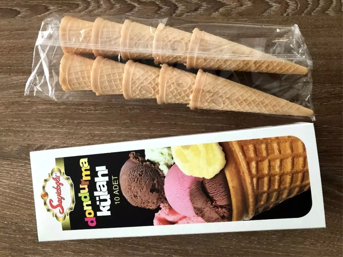 Seyidoğlu Gıda dondurma külahı üretimine başladı