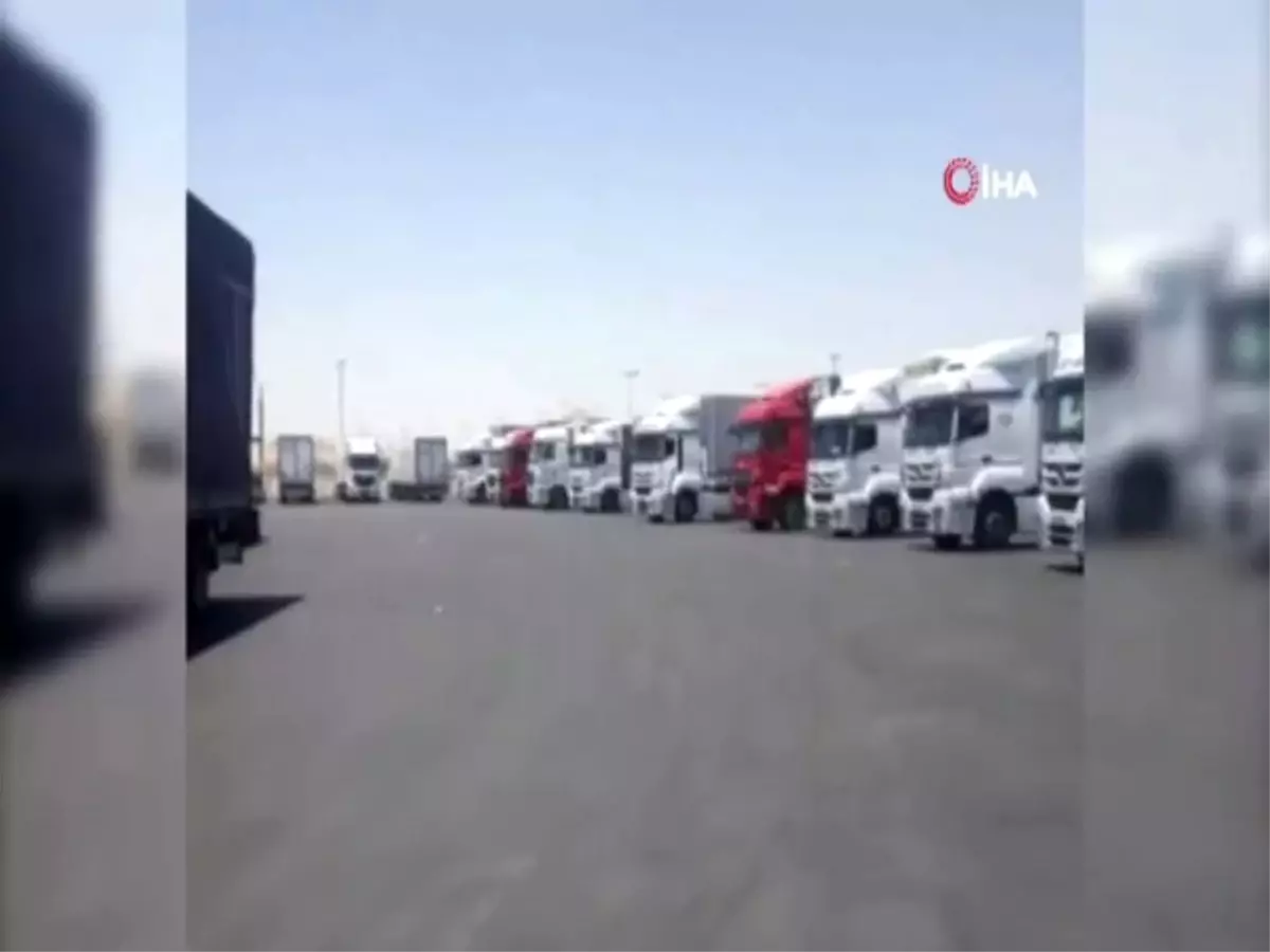 Suudi Arabistan'dan Türk tırlarına eziyet