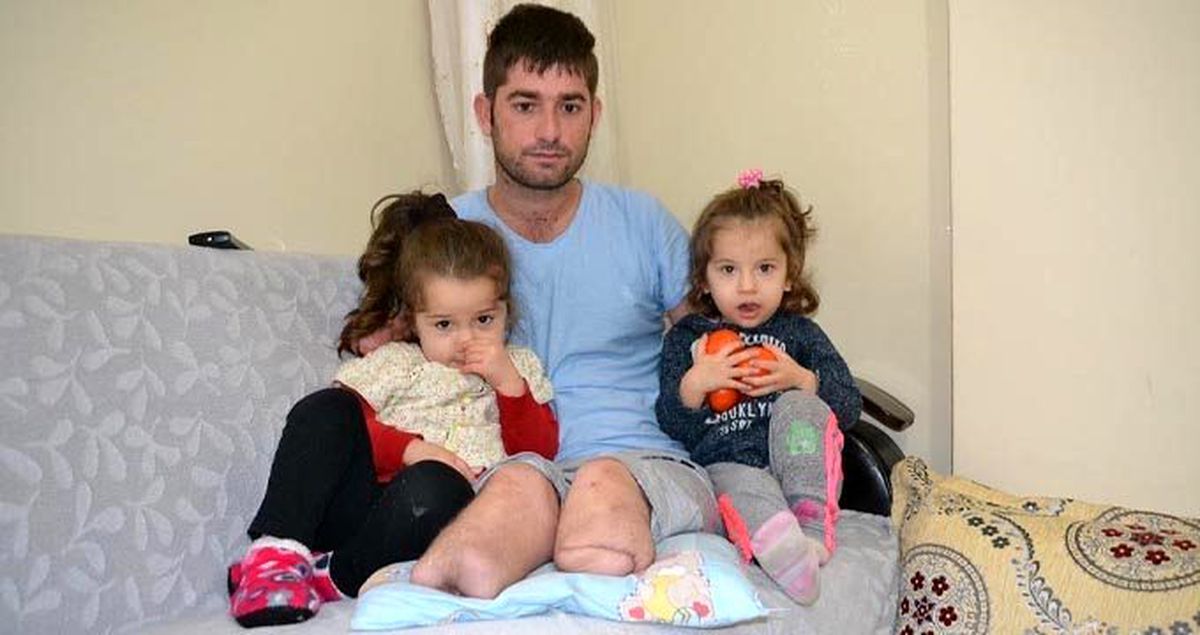 Ünlü sanatçı Haluk Levent kollarını ve bacaklarını kaybeden baba için kampanya başlatacak