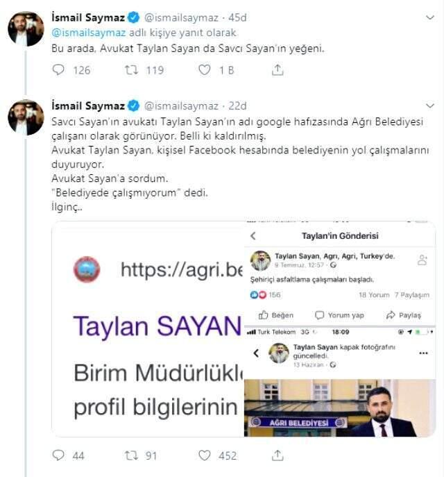 Ağrı Belediye Başkanı Sayan'a akrabalarını işe aldın suçlaması