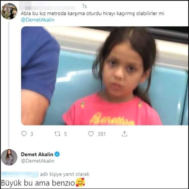 Demet Akalın'dan 'Hira kaçırılmış olabilmektedir mi?' sualine cevap