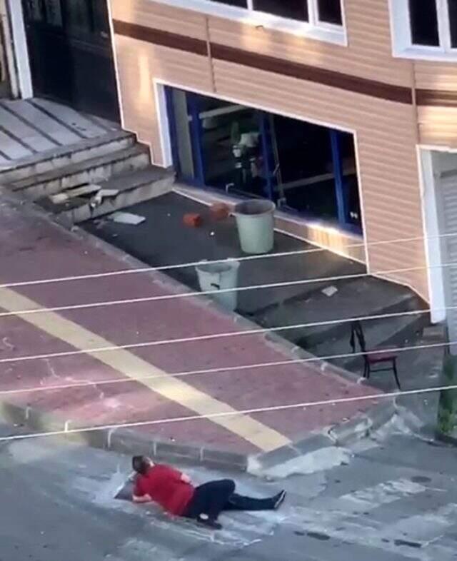 Eğlence merkezindeki silahlı dövüş saniye saniye kamerada
