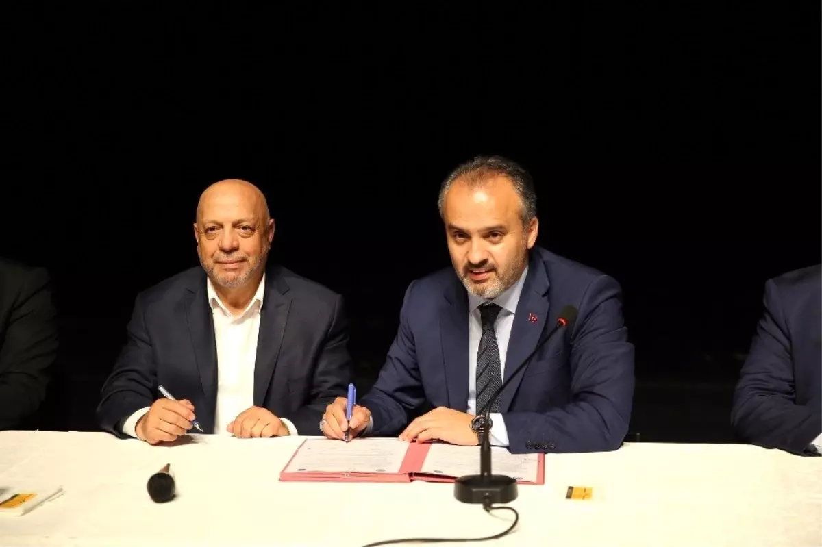 Bursa Büyükşehir'de toplu sözleşme sevinci