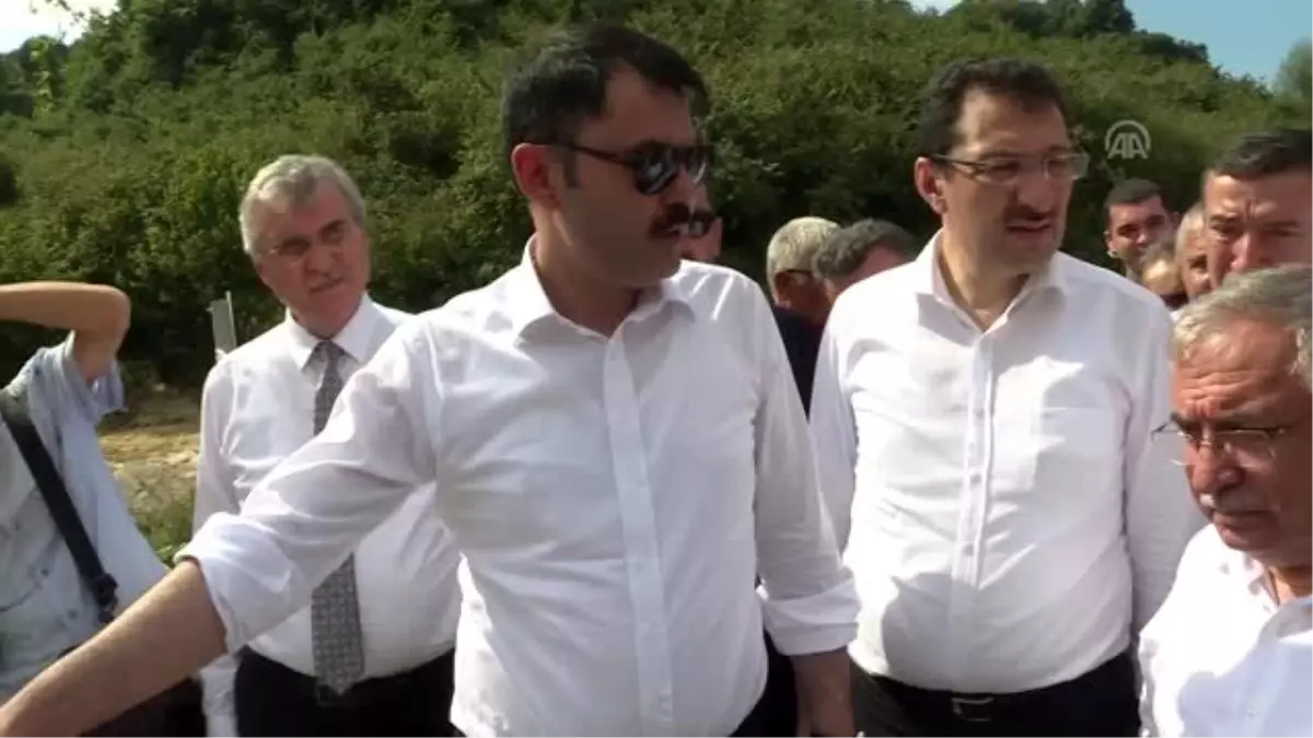 Çevre ve Şehircilik Bakanı Kurum, incelemelerde bulundu