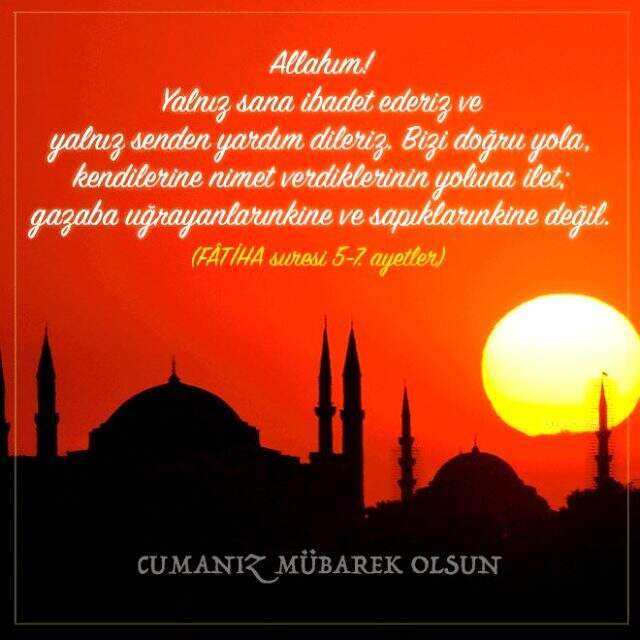 Cuma mesajları 2019 - Haftanın en güzel resimli cuma mesajları yeni