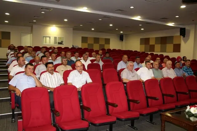 Kaymakam Duru muhtarları dinledi Kaymakam Duru muhtarları dinledi
