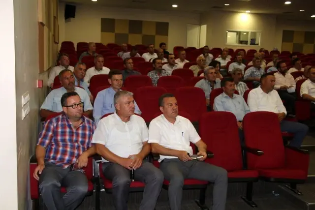 Kaymakam Duru muhtarları dinledi Kaymakam Duru muhtarları dinledi