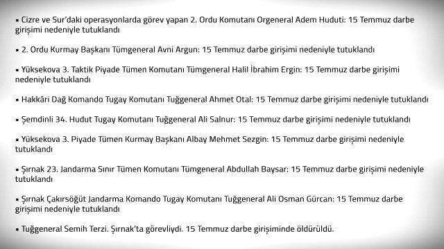 Tutukluluğuyla ilişkili açıklama yapan Selahattin Demirtaş, 9 komutanın ismi verdi