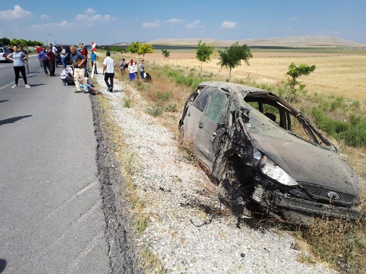 Avusturya'dan gelen gurbetçi aile kaza yaptı: 6 yaralı