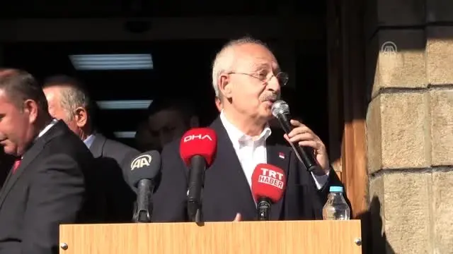 Kılıçdaroğlu: 'Biz bu memleketin, Türkiye'nin huzuru için yola çıktık' Kılıçdaroğlu: 'Biz bu memleketin, Türkiye'nin huzuru için yola çıktık'