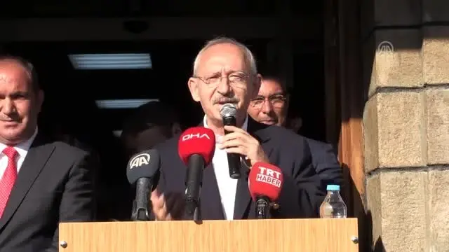 Kılıçdaroğlu: 'Biz bu memleketin, Türkiye'nin huzuru için yola çıktık' Kılıçdaroğlu: 'Biz bu memleketin, Türkiye'nin huzuru için yola çıktık'