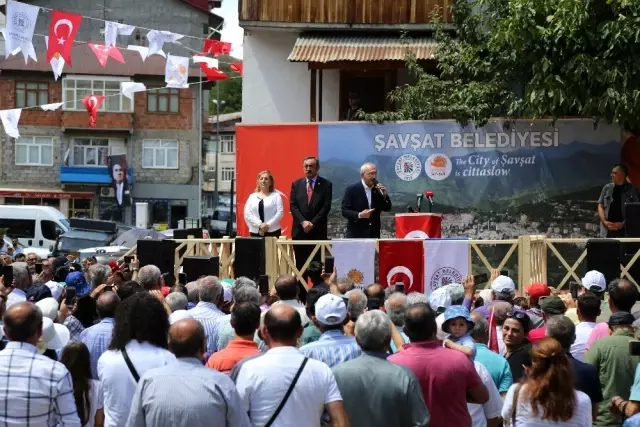 Kılıçdaroğlu: 'Şavşat'ın benim için özel bir anısı var' Kılıçdaroğlu: 'Şavşat'ın benim için özel bir anısı var'