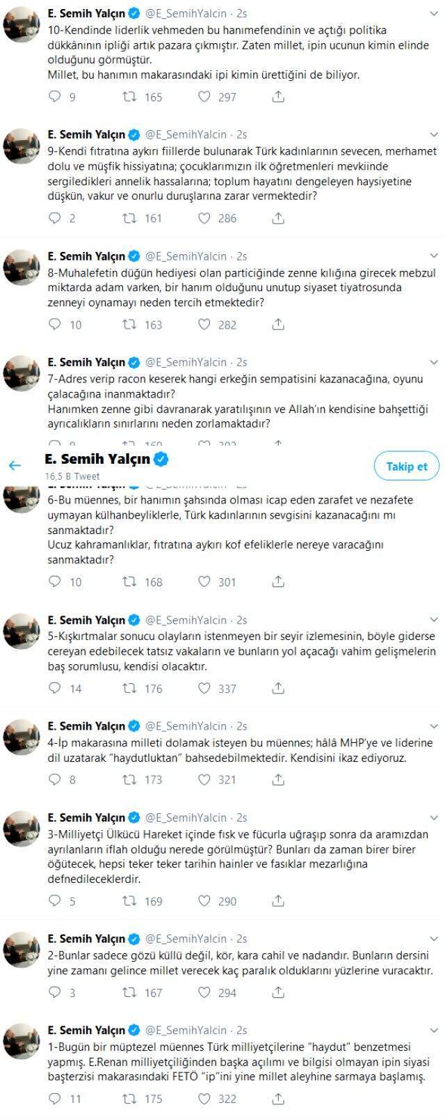 MHP'den Akşener için sert sözler!