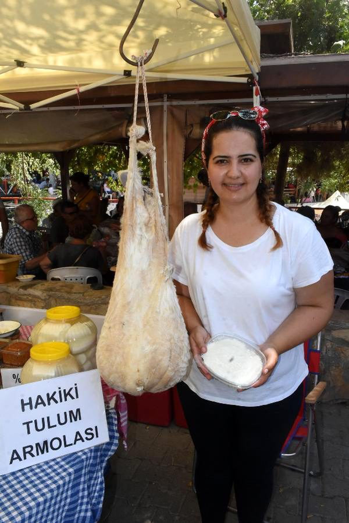 Ata Ekmeği ve Armola Peyniri Festivali'nde yöresel tatlar ilgi gördü