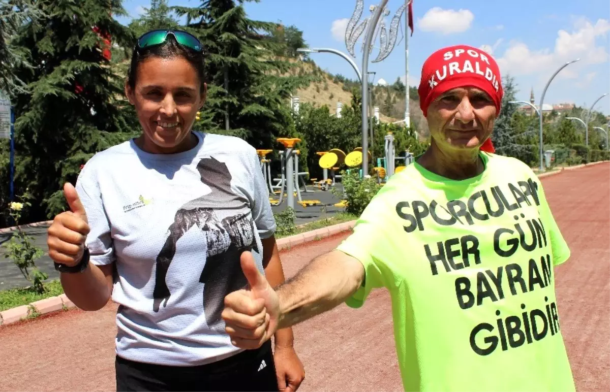 (Özel Haber) Türk kadın maratoncunun hedefi Kalahari Çölü'nde koşmak