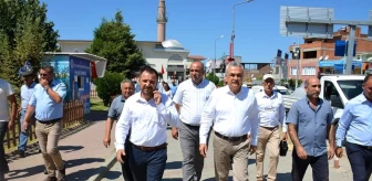 AK Parti Milletvekili Savaş, Yenipazar'da incelemelerde bulundu