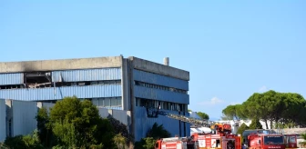 Ayvalık'ta aynı bölgede 3 gün arayla ikinci fabrika yangını