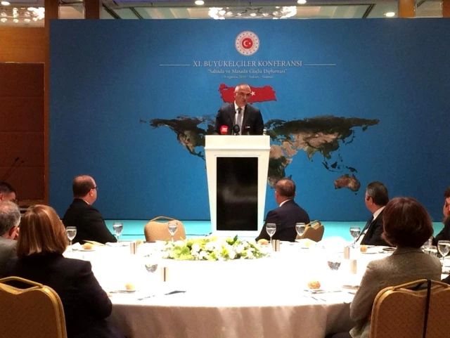Bakan Ersoy, 11. Büyükelçiler Konferansı na katıldı