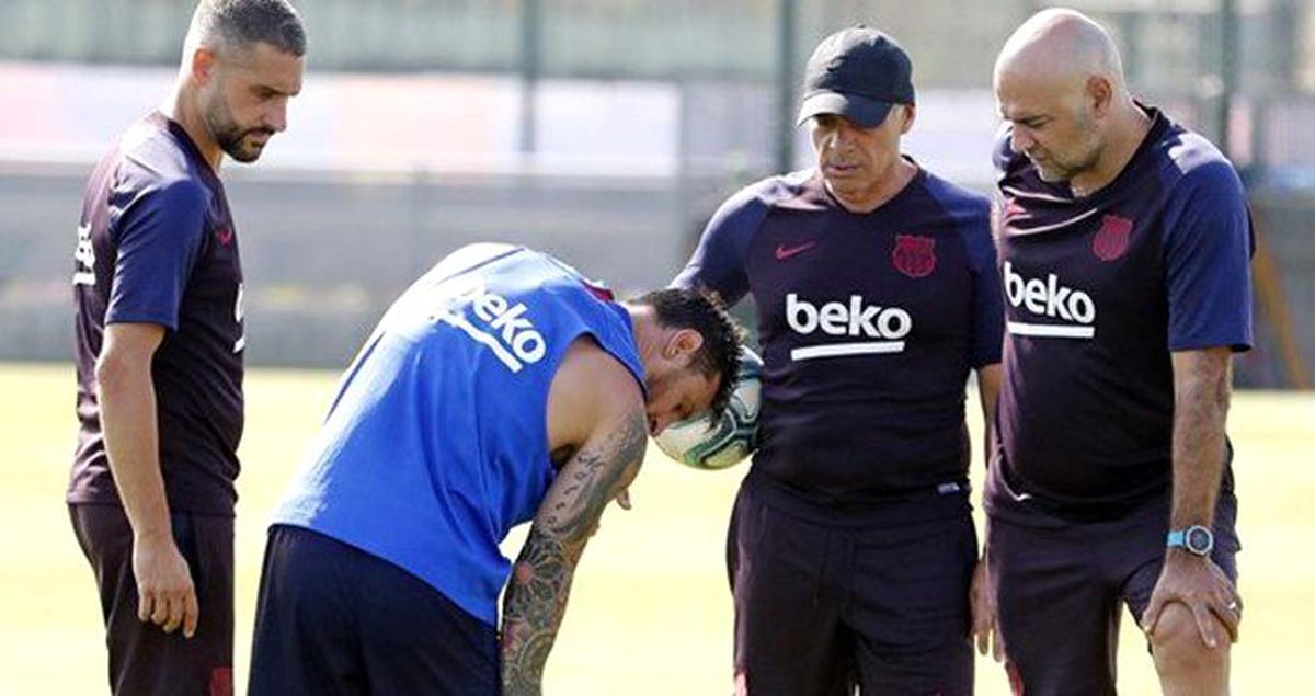 Barcelona'da Messi şoku! İlk idmanda sakatlandı