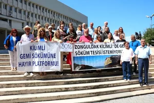 Gemi söküm tesisi yapılmaması için 4 bin imza topladılar