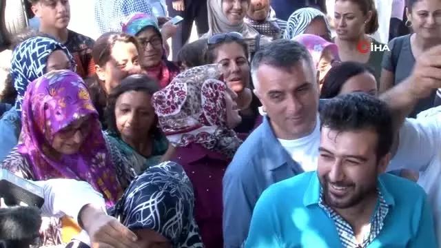 Kaymakçı'da Binali Yıldırım'a sevgi seli
