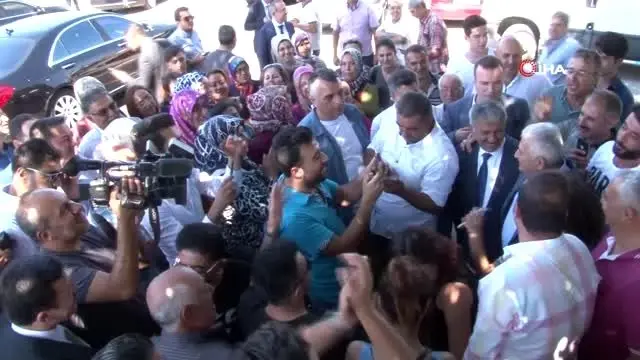 Kaymakçı'da Binali Yıldırım'a sevgi seli