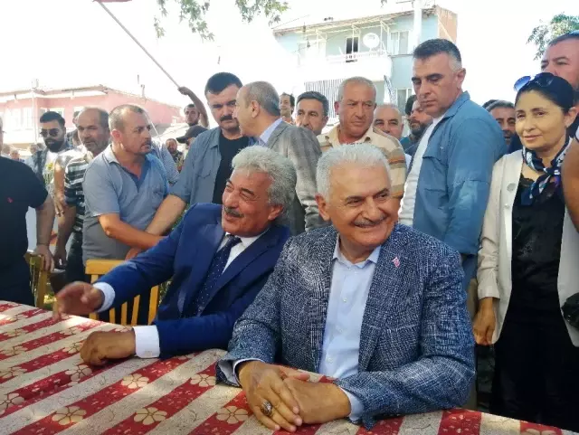 Kaymakçı'da Binali Yıldırım'a sevgi seli
