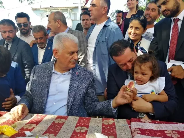 Kaymakçı'da Binali Yıldırım'a sevgi seli