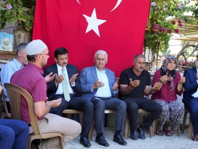 Kaymakçı'da Binali Yıldırım'a sevgi seli