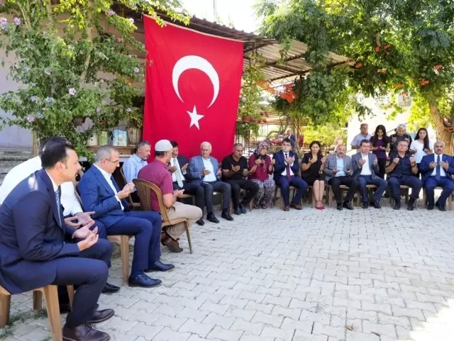 Kaymakçı'da Binali Yıldırım'a sevgi seli