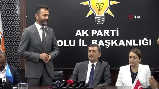 Milli Eğitim Bakanı Ziya Selçuk: