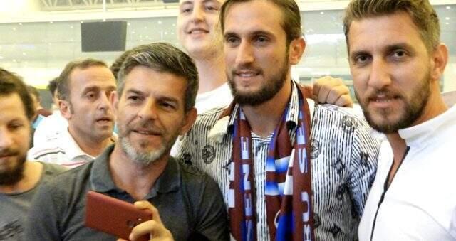 Trabzon'da Yusuf Yazıcı coşkusu! Yalnız bırakmadılar