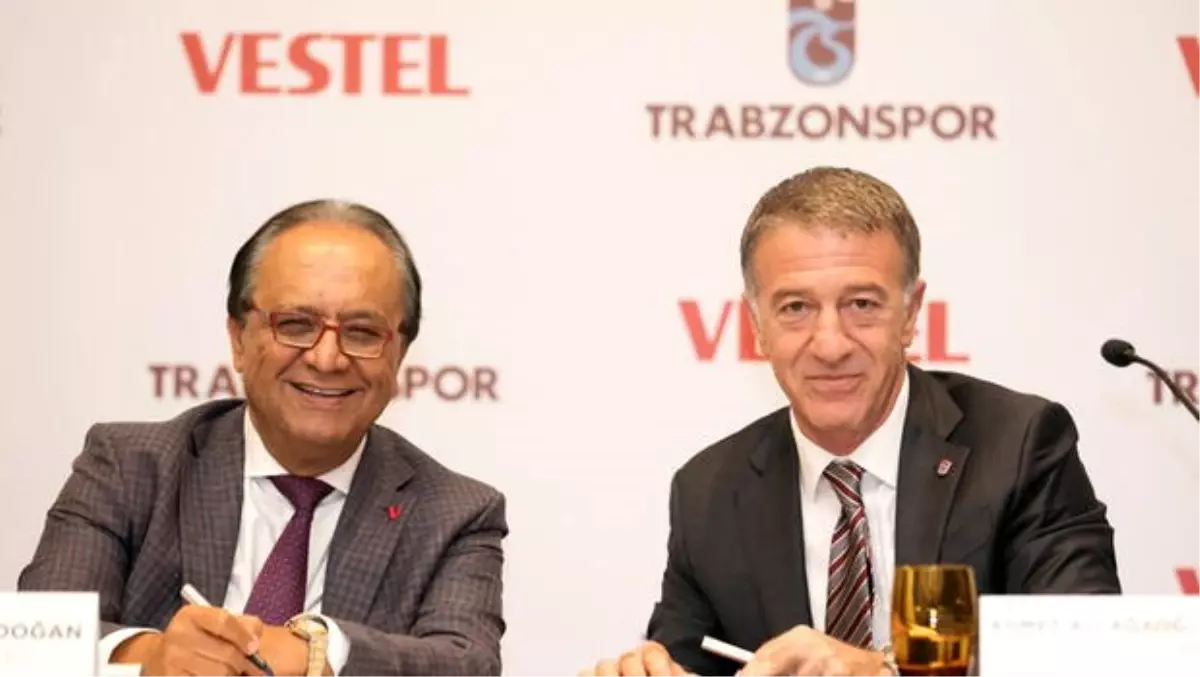 Trabzonspor ile Vestel arasında 9 milyon euroluk anlaşma