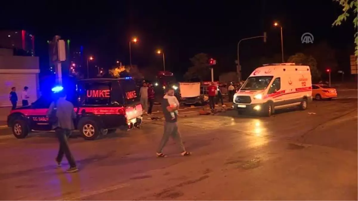 Başkentte trafik kazası: 5 yaralı